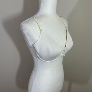 Vassarette sz 36C bra off white front closure lightweight